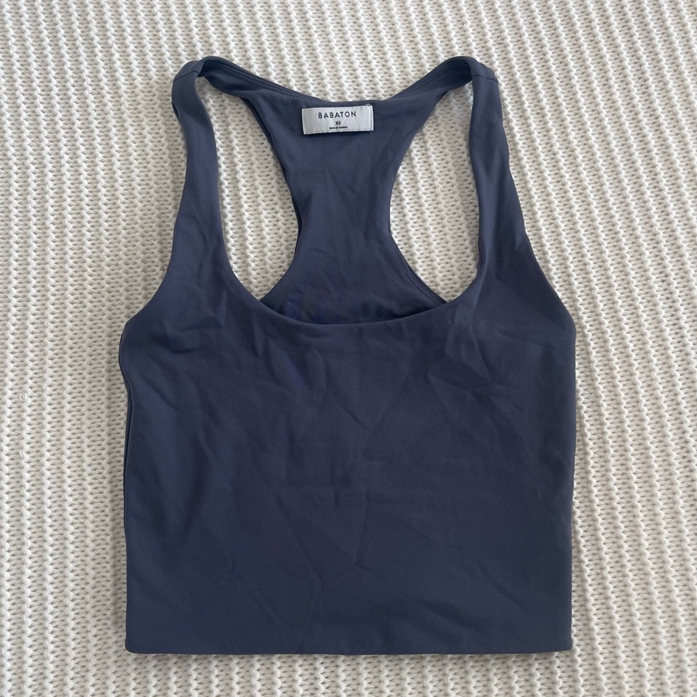 Aritza Babaton Square Neck Contour Top US W XS